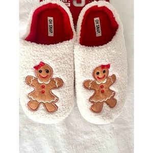 Gingerbread Oh Snap Slippers